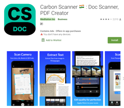 Desi Camscanner app alternative gets 1 lakh downloads in a week