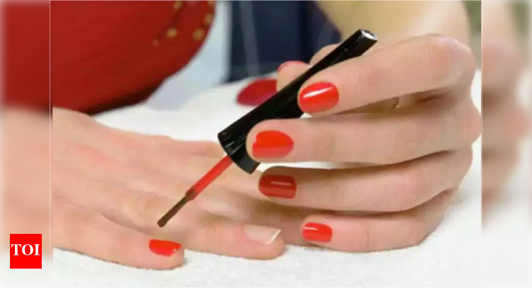 Coral nail polish for a soothing and calming look Times of India