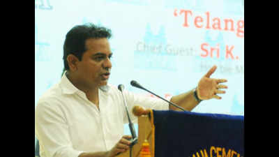Prepare municipal plans for next 30 years: Telangana municipal administration minister KT Rama Rao