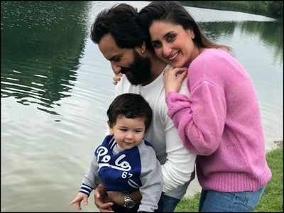 Kareena Kapoor Khan shares a throwback picture with her ‘favourite’ boys Saif and Taimur; wishes to go back in time