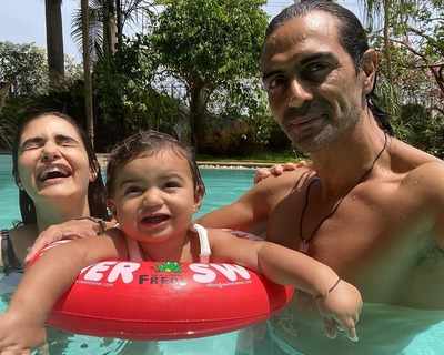 Arjun Rampal refuses to change son Arik’s nappies, complains partner Gabriella Demetriades