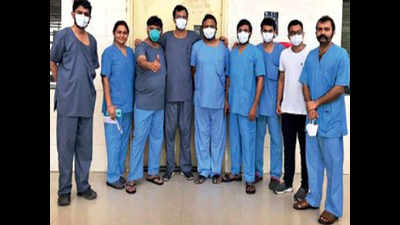 10 Ahmedabad doctors take their non-stop service to Surat