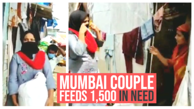 Mumbai couple exhaust Rs 4 lakh savings to feed 1,500