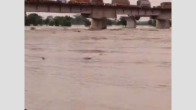 Gandak river breaches embankment in Bihar's Gopalganj district