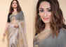 We are crushing on Yami Gautam's gorgeous beige sari look