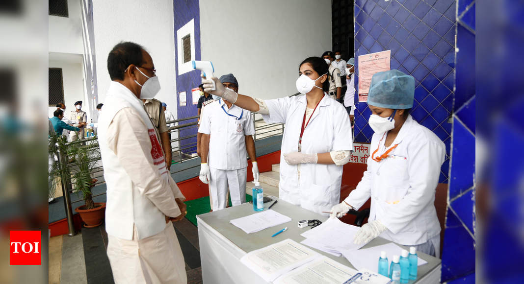 Mp Cm Shivraj Singh Chouhan Tests Coronavirus Positive India News Times Of India