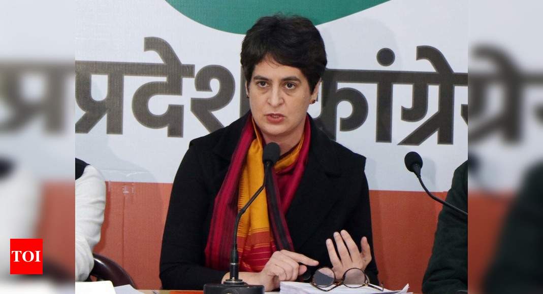 Priyanka Gandhi Writes Letter To Up Cm Yogi Adityanath Slams State