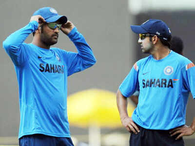 File pic - MS Dhoni and Gautam Gambhir. (Getty Images)