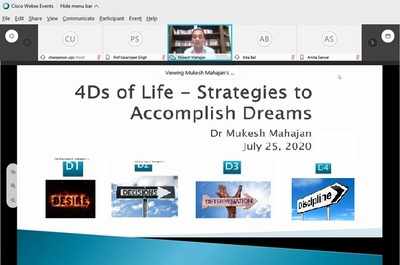 Webinar On 4ds Of Life Strategies To Accomplish Dreams Chandigarh News Times Of India