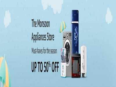 Amazon sale presents home appliances with up to 50% discount