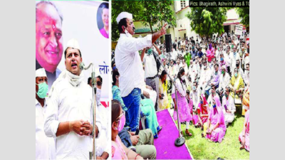 Congress workers on protest path across Rajasthan