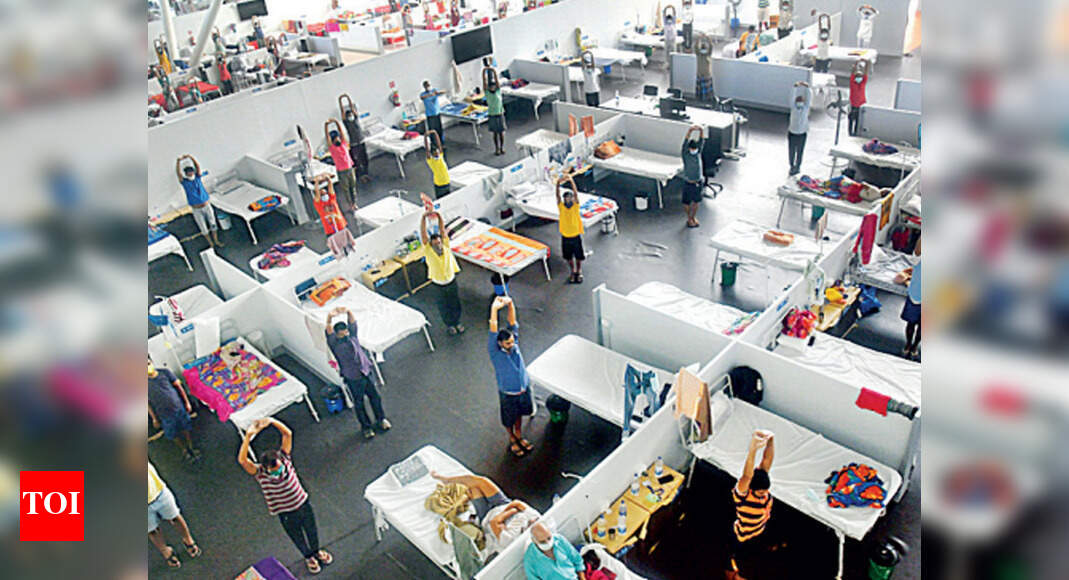 70 beds at five biggest jumbo Covid facilities now with private