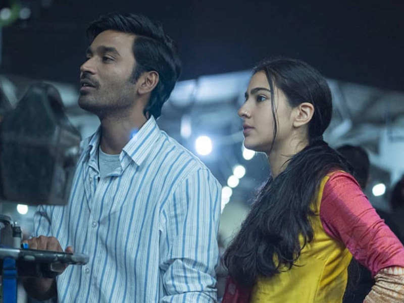 Atrangi Re' new still: Dhanush, Sara Ali Khan get set to resume film's shoot in October | Hindi Movie News - Times of India