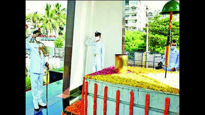 Kargil Vijay Diwas observed at Victory at Sea War Memorial