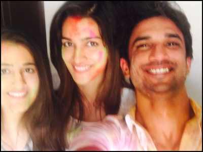 Sushant Singh Rajput, Kriti Sanon and Nupur’s colourful throwback picture will bring a smile on your face