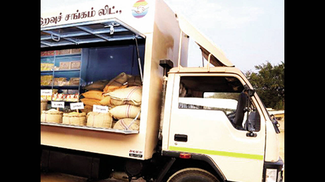 Tamil Nadu: From now, mobile ration shops will deliver groceries at your doorstep | Chennai News - Times of India