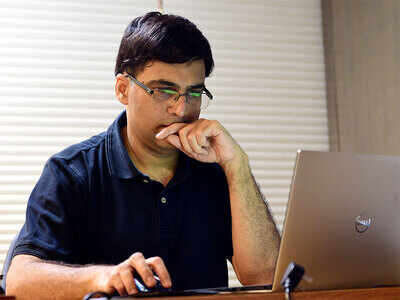 Viswanathan Anand. (TOI Photo)