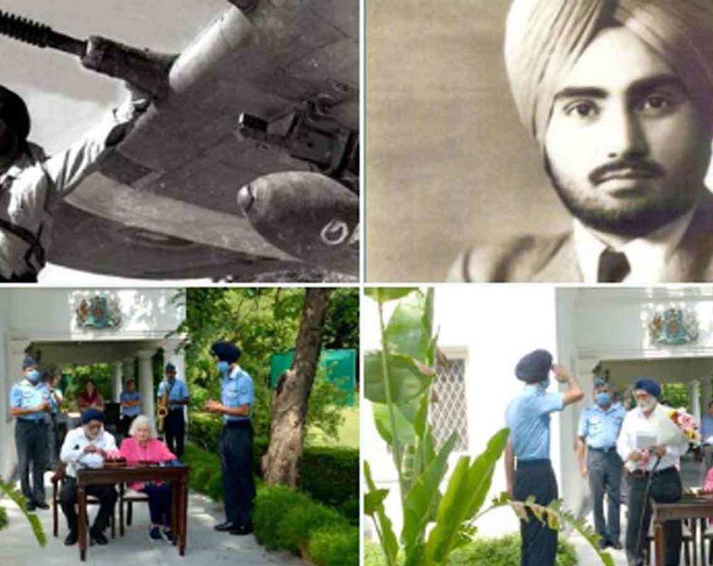 
Living legend: IAF extends its best wishes to Squadron Leader Dalip Singh Majithia (Retd) on his 100th birthday
