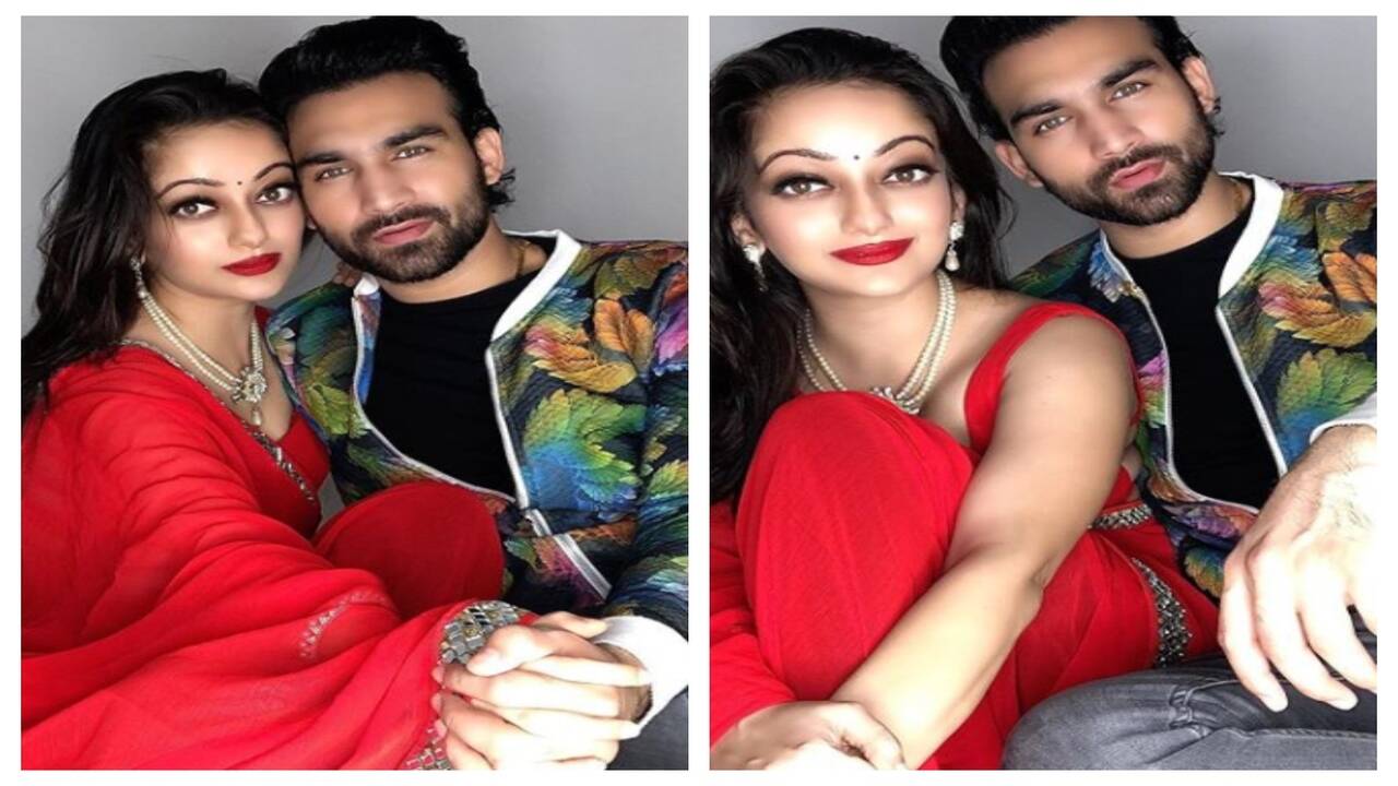 Manasi Naik gets romantic with boyfriend Pradeep Kharera in her latest post  - See pics | Marathi Movie News - Times of India