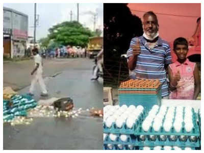 Indore egg seller gets house and free education after his cart was overturned over Rs 100 bribe