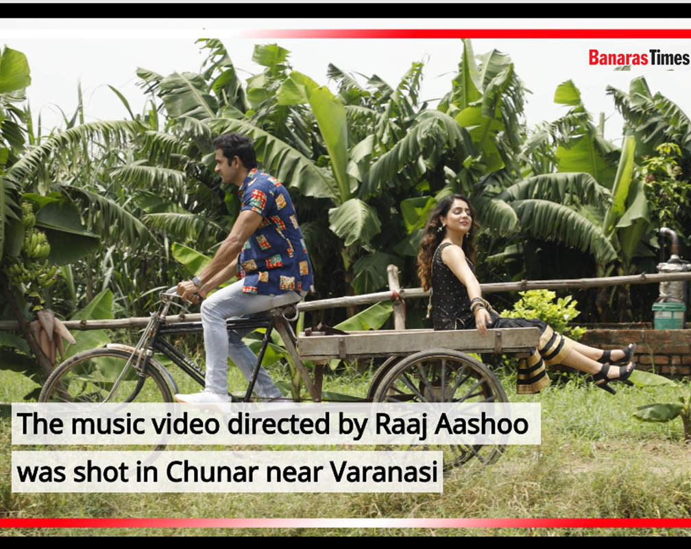 
Mrunal Jain and Malvi Malhotra shoot for a music video near Varanasi
