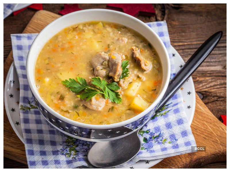 Weight loss: Replace your dinner with this nutritious Barley Soup - Times  of India