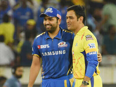 Rohit Sharma and MS dhoni (TOI photo)