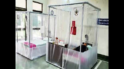 DRDO scientists develop bed chambers for isolation