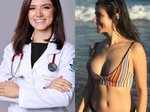 Female doctors share photos wearing bikinis