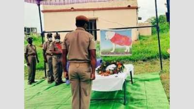 Odisha police mourns the death of a star tracker