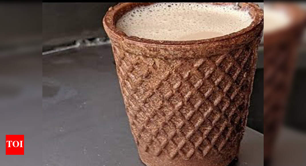 This Madurai tea shop serves tea in edible cups - Times of India