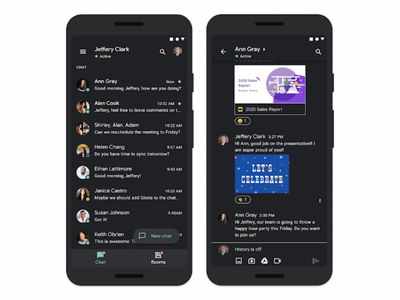 Google introduces Dark Mode for Google Chat on Android and iOS