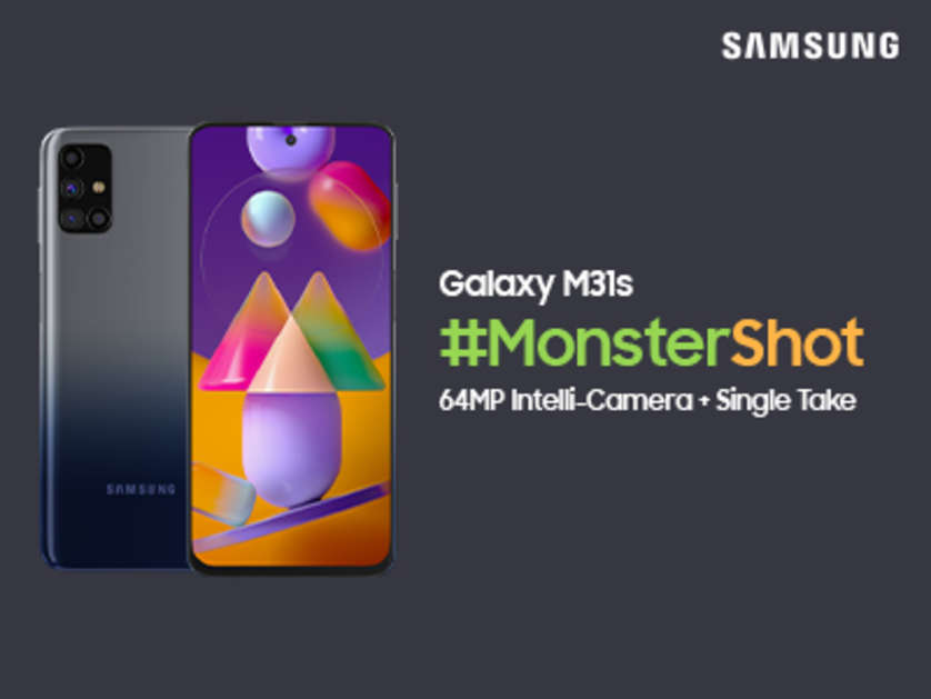 Samsung ushers in yet another monster: Galaxy M31s, the M series flagship with its #MonsterShot single-take feature