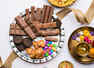 Easy homemade chocolate recipe for Rakhi