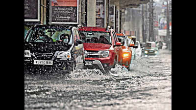 Unscientific road laying causes flooding in Kochi