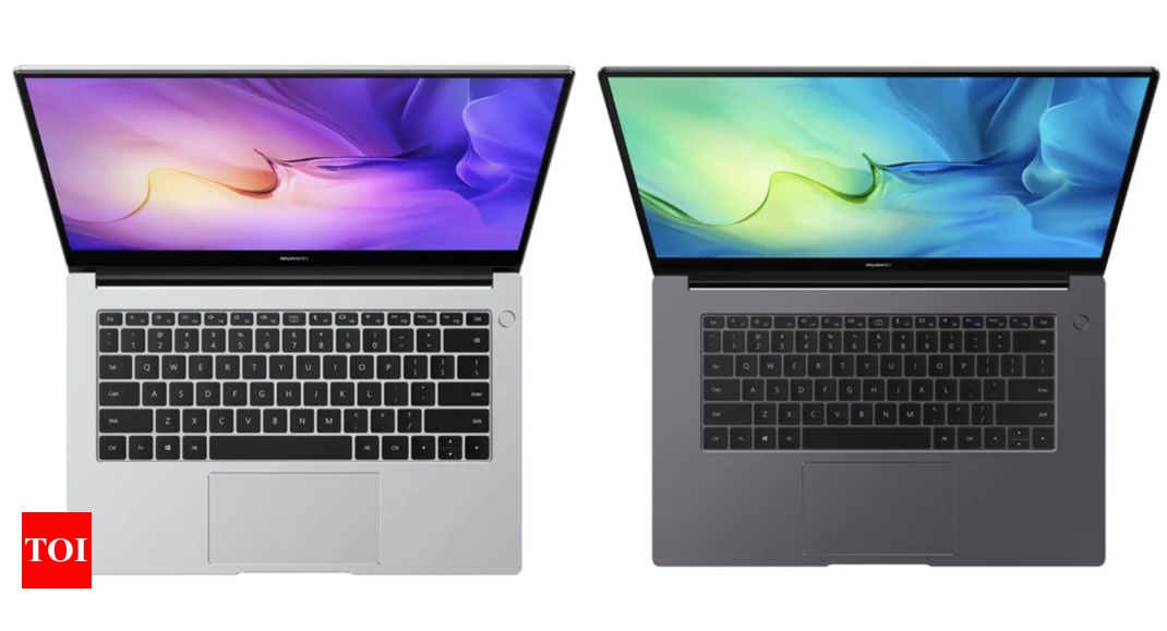 Huawei MateBook D 14 and MateBook D 15 laptops launched Times of