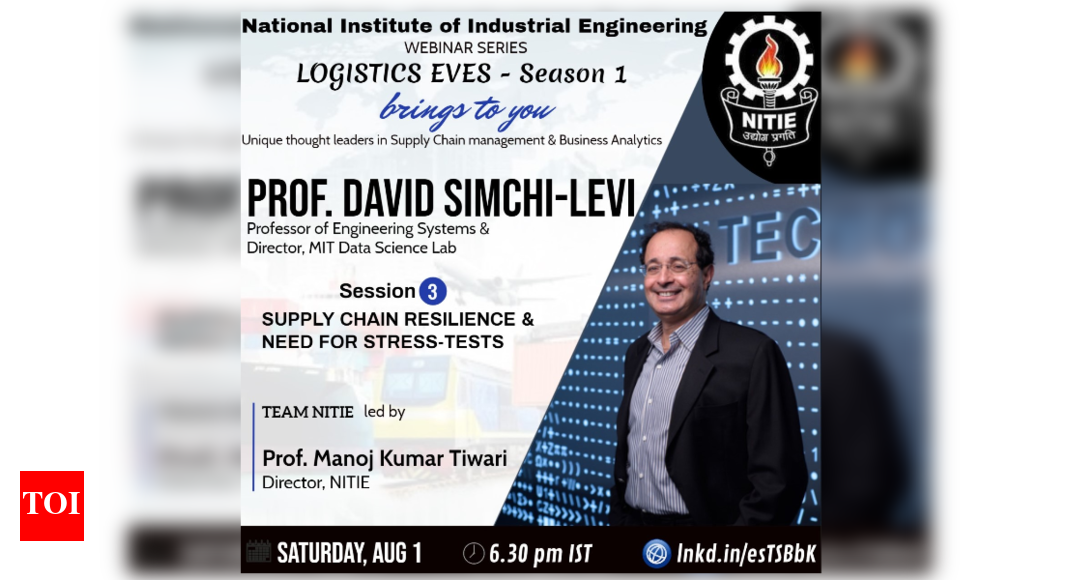 NITIE Logistics Eves series on Supply Chain Resilience