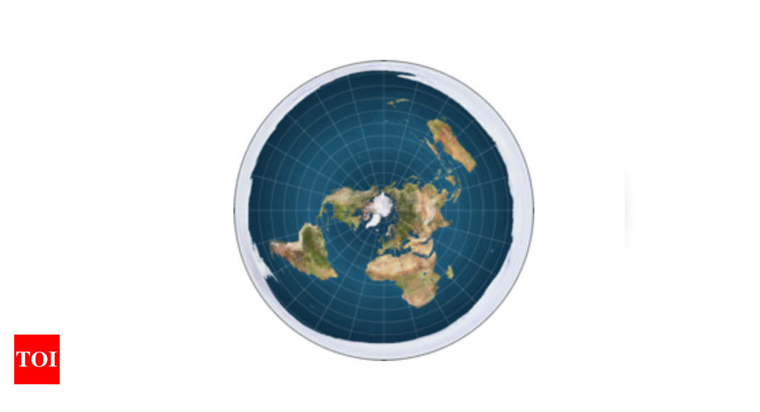 ae flat earth map