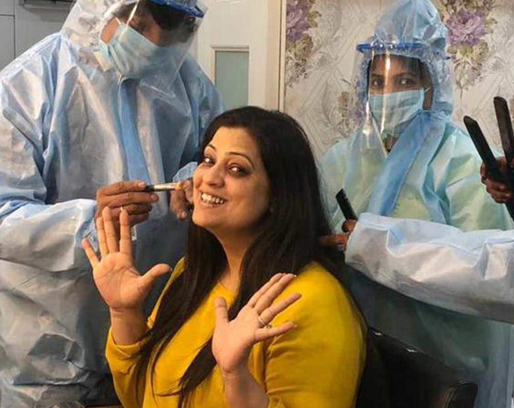 
Singer Richa Sharma excited to shoot for music reality show in Malad
