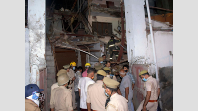 Noida building collapse: Owner held over death of two workers
