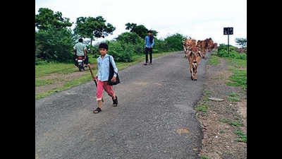 Gujarat: Sans mobile network, Gir kids lead Mowgli-life in lockdown