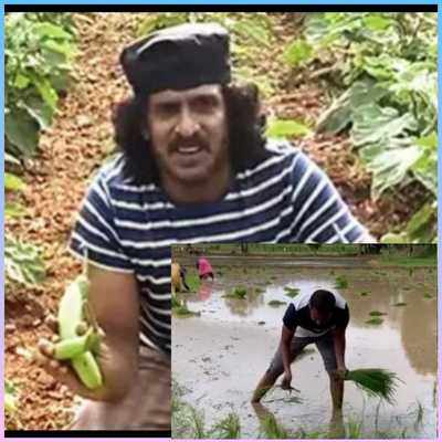 Upendra, Darshan and Sathish Ninasam take to farming