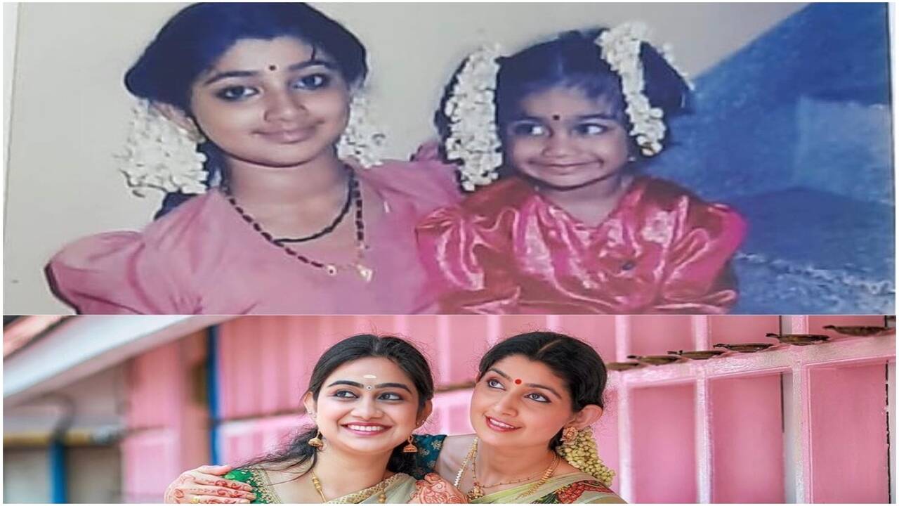 Divya Unnis latest post with her sister is all about sibling love; see  picture | Malayalam Movie News - Times of India