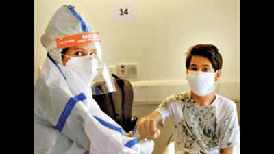 Noida: At Covid hospitals, Rakhi brings cheer to patients