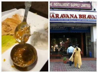 Dead lizard found in a bowl of sambar in this Delhi restaurant