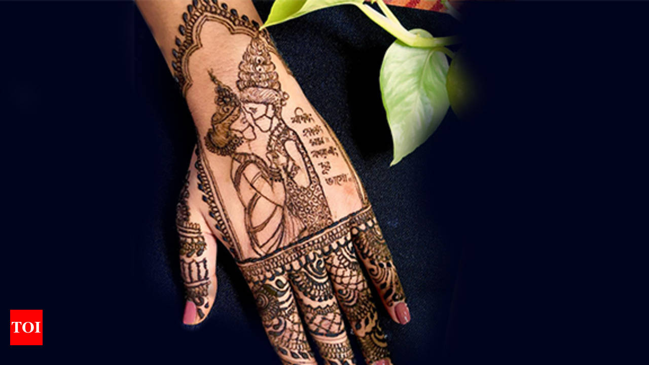 Trend Alert: 15 Minimalistic Mehendi Designs For No-Fuss Indian Brides