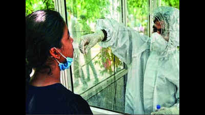 As Noida scales up testing, positivity rate dips to 4%