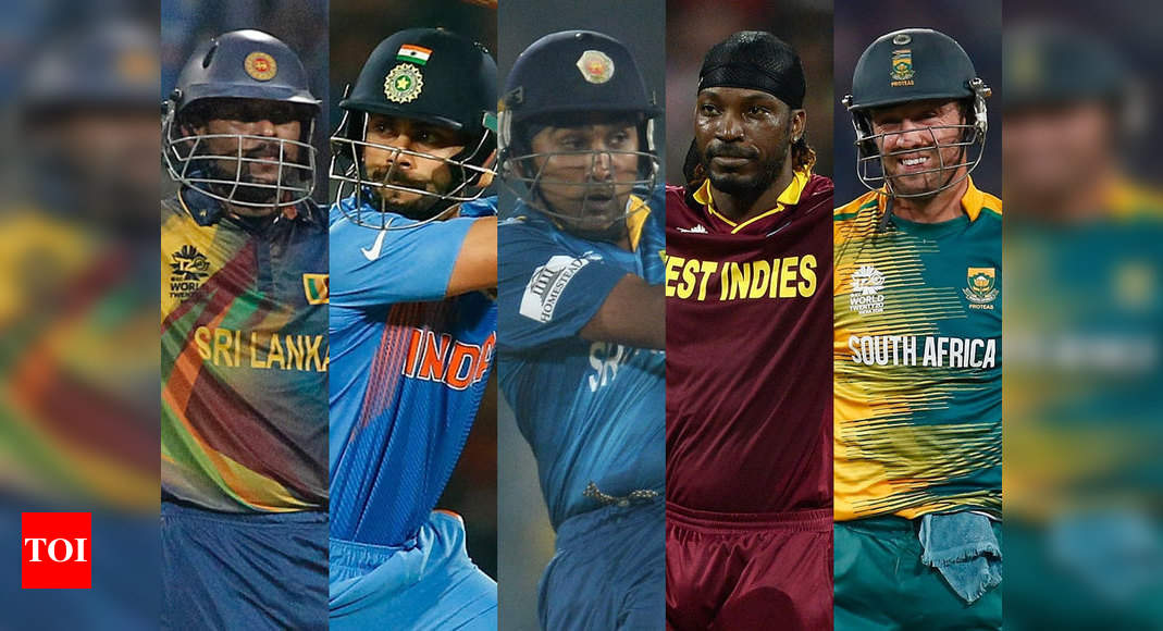 most runs in t20 world cup Top five Most runs in T20