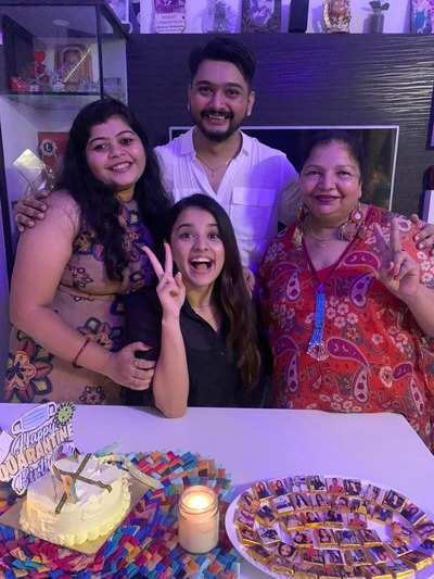 Mahima Makwana: On my birthday today, I just want to thank God for his blessings and practise gratitude