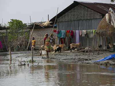 Assam flood situation continues to improve; 1.43 lakh affected in 15 districts